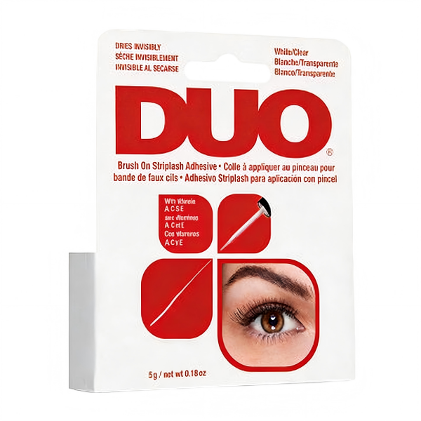 DUO Red Brush On Striplash Adhesive - 6 pcs